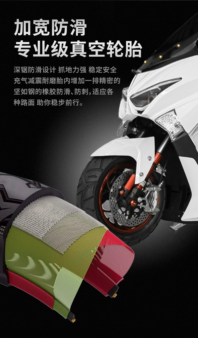 Cross-Border Export of 72V Electric Motorcycles, Off-Road Motorcycles, Long-Distance Travel Lithium Battery Electric Motorcycles