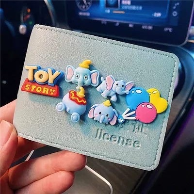 Strawberry Bear Driving License Two-in-One – Other Automotive Interior Supplies - dumbo-6-card-drivers-license-storage-bag