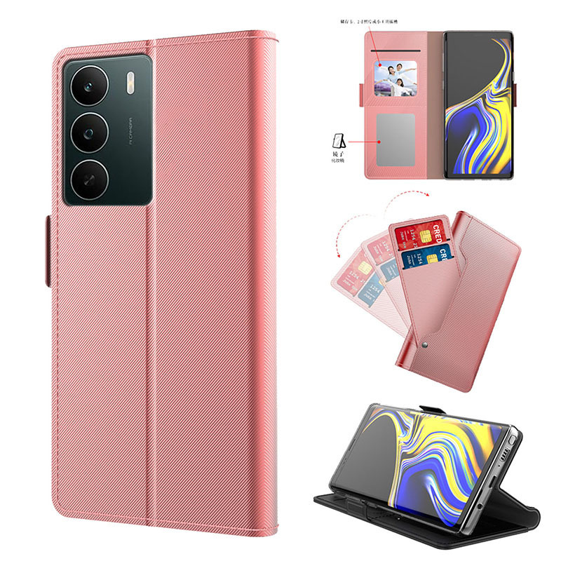 Suitable for Realme Magnetic Card Holder Realme C75 5g Multi-Functional Invisible Bracket with Card Holder Mobile Phone Case