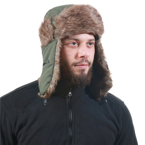 Men's and Women's Waterproof Lei Feng Hat Cold Ski Hat Warm Hat Windproof Ear Protector Amazon AliExpress