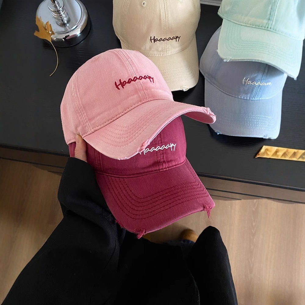 Red baseball cap