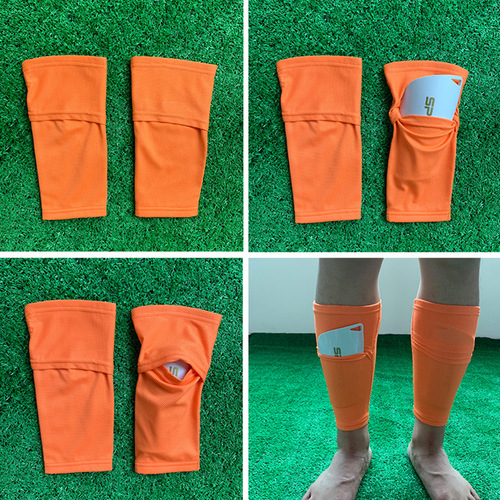 Socks + Assassin Leg Plate Sports Suit Adult Children Medium/Long Sock Sock Tube Calf Suit Insert Plate Fixing Sleeve
