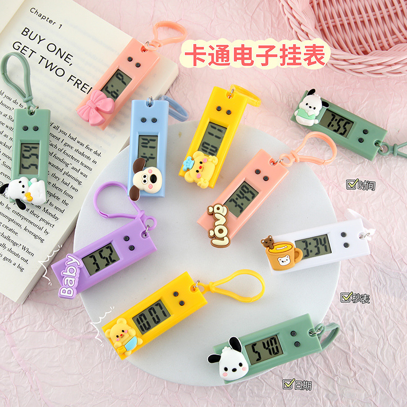 혼합 배치 무작위/만화 전자 벽시계