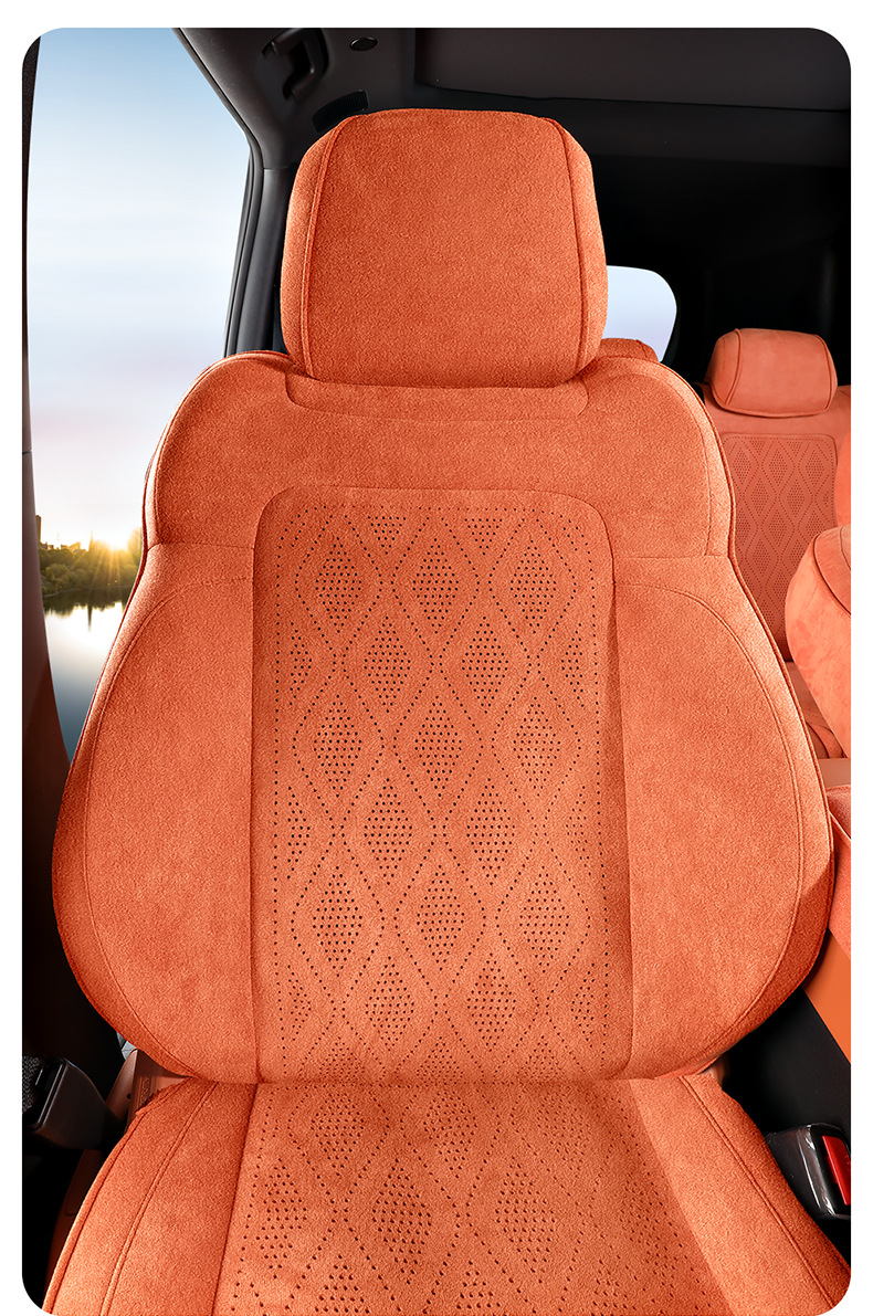 2025 Model Fang Cheng Bao Titanium 7 Seat Cushion Full Cover Four-Season Suede 25 Model Titanium 7 Seat Cover Interior Modification Car Seat Cover