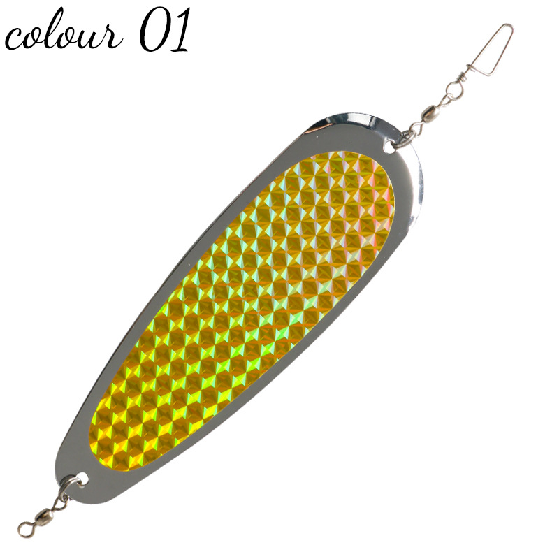 5,5 pulgadas Cuchilla Pesca Flasher cuchara 14cm trolling Flasher cuchara tipo cebo de Pesca