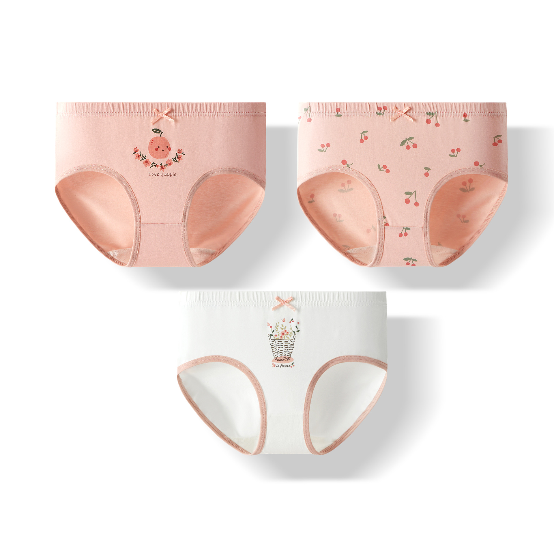 핑크애플 SJ406 [순면항균 3팩]