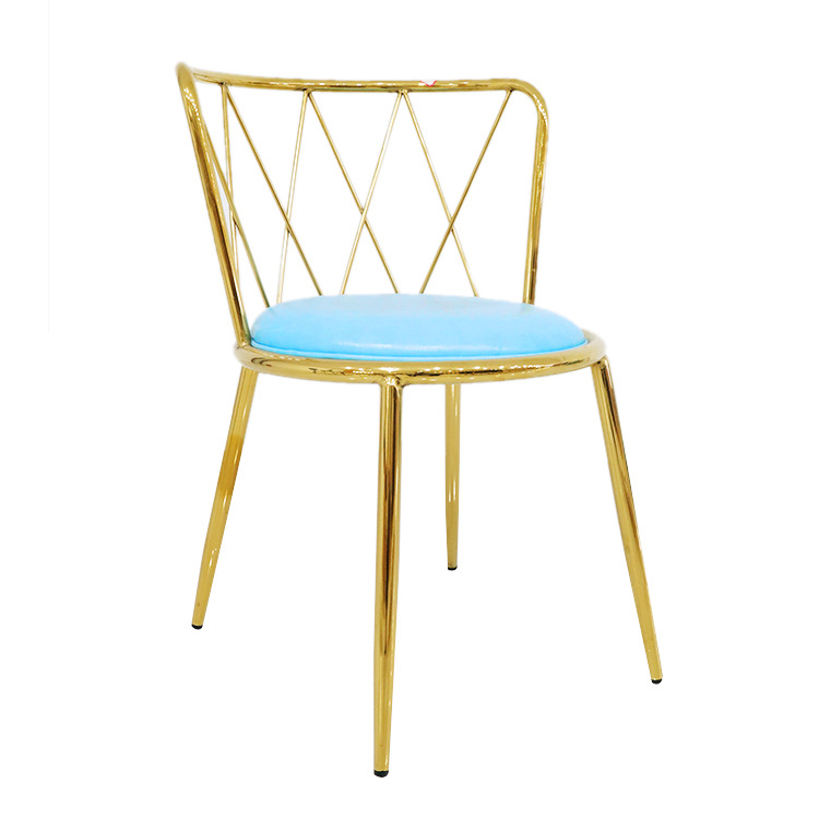 Sillas de comedor de lujo moderno sillas de comedor de exportación sillas simples sillas de lujo ligeras sillas de respaldo de alta calidad
