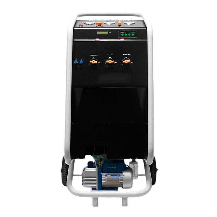 Aire acondicionado del automóvil recuperación de refrigerante desmontaje libre de circulación de limpieza máquina de llenado equipos de purificación especies de nieve Freon New Energy