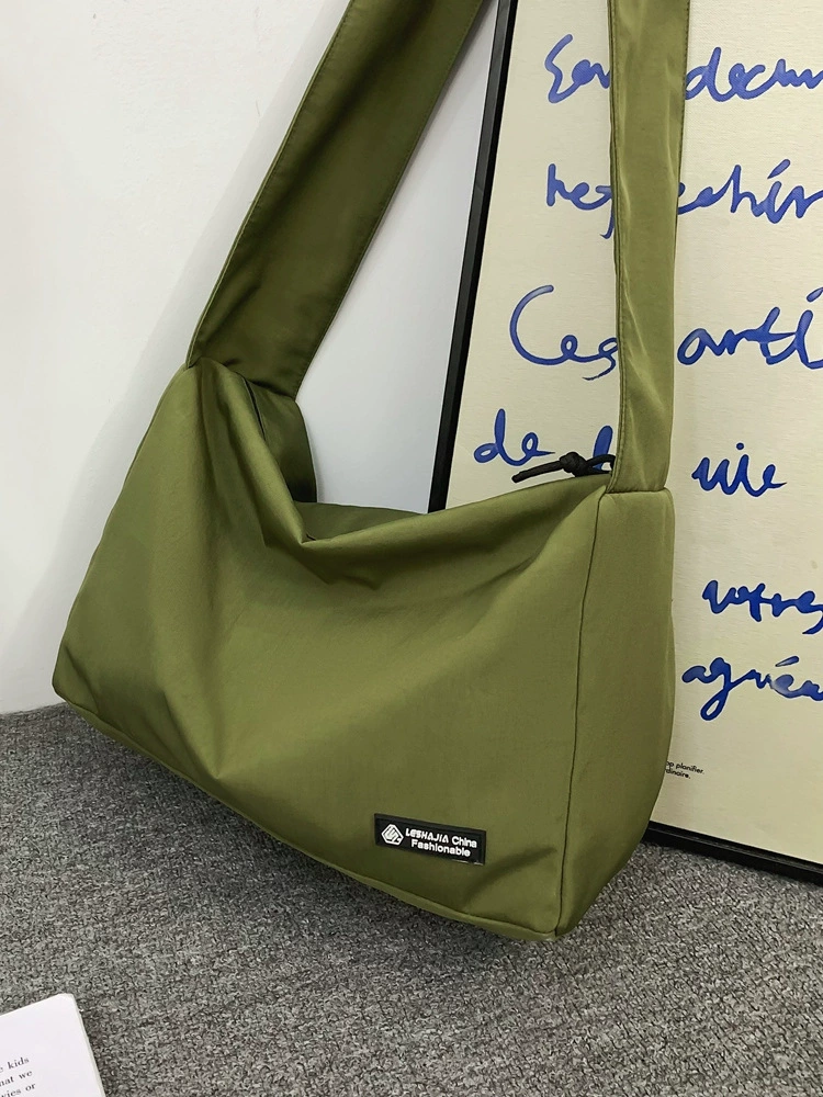 Capacious shoulder bag, one-shoulder bag, universal waterproof chest bag, storage system