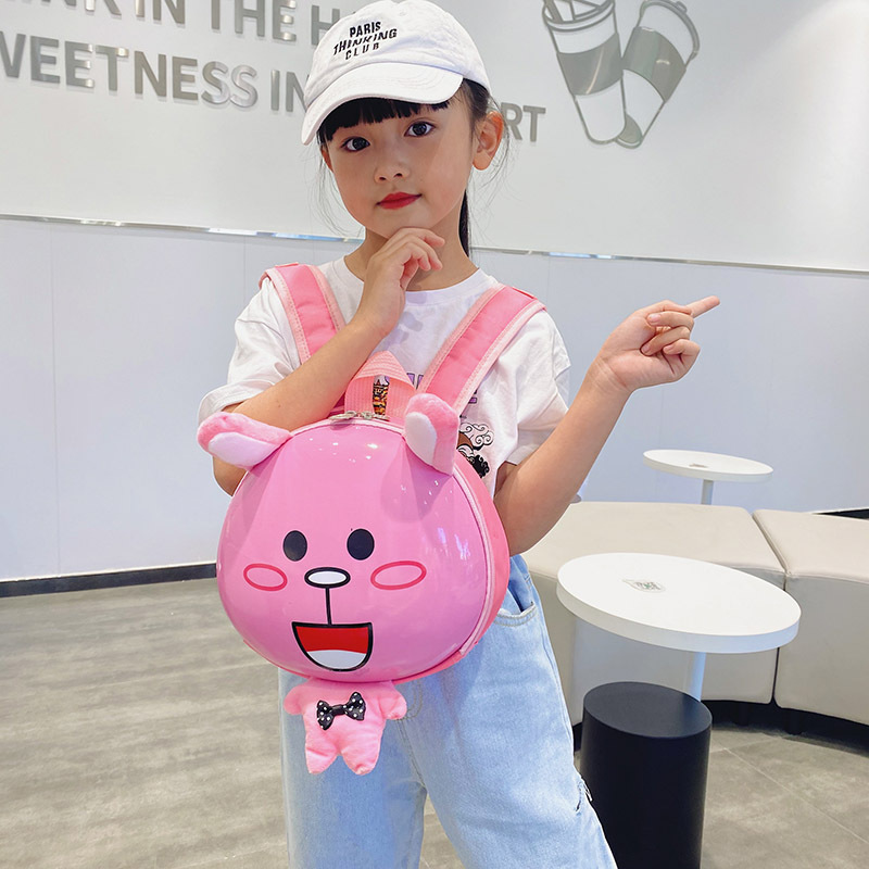 卡通蛋殼防走丟雙肩包幼兒園書包1-3-5歲寶大中小班兒童書包