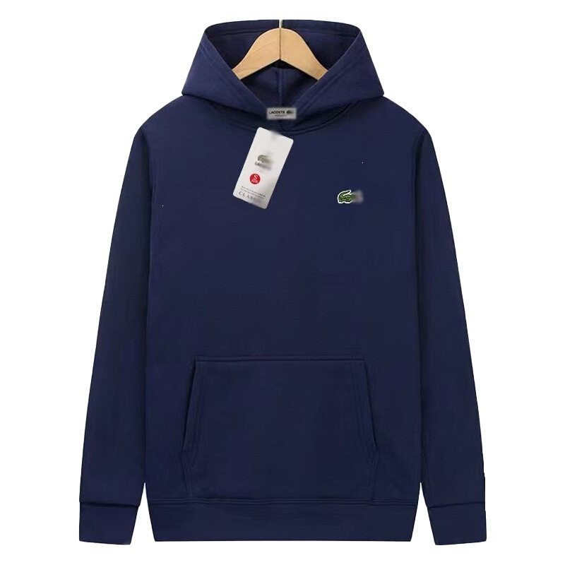 Cross-Border Foreign Trade Crocodile Yu Brand Embroidered Fish Logo Hooded Pullover Sweatshirt for Men and Women, Autumn and Winter Casual Sports Jacket Top Cross-Border Foreign Trade Crocodile Yu Brand Embroidered Fish Logo Hooded Pullover Sweatshirt for Men and Women, Autumn and Winter Casual Sports Jacket Top