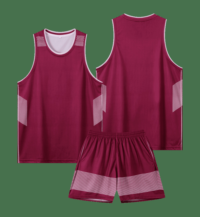 traje de baloncesto americano personalizado juego de entrenamiento masculino rápido secado transpirable camiseta de hombro estrecho impresión logotipo uniforme de equipo