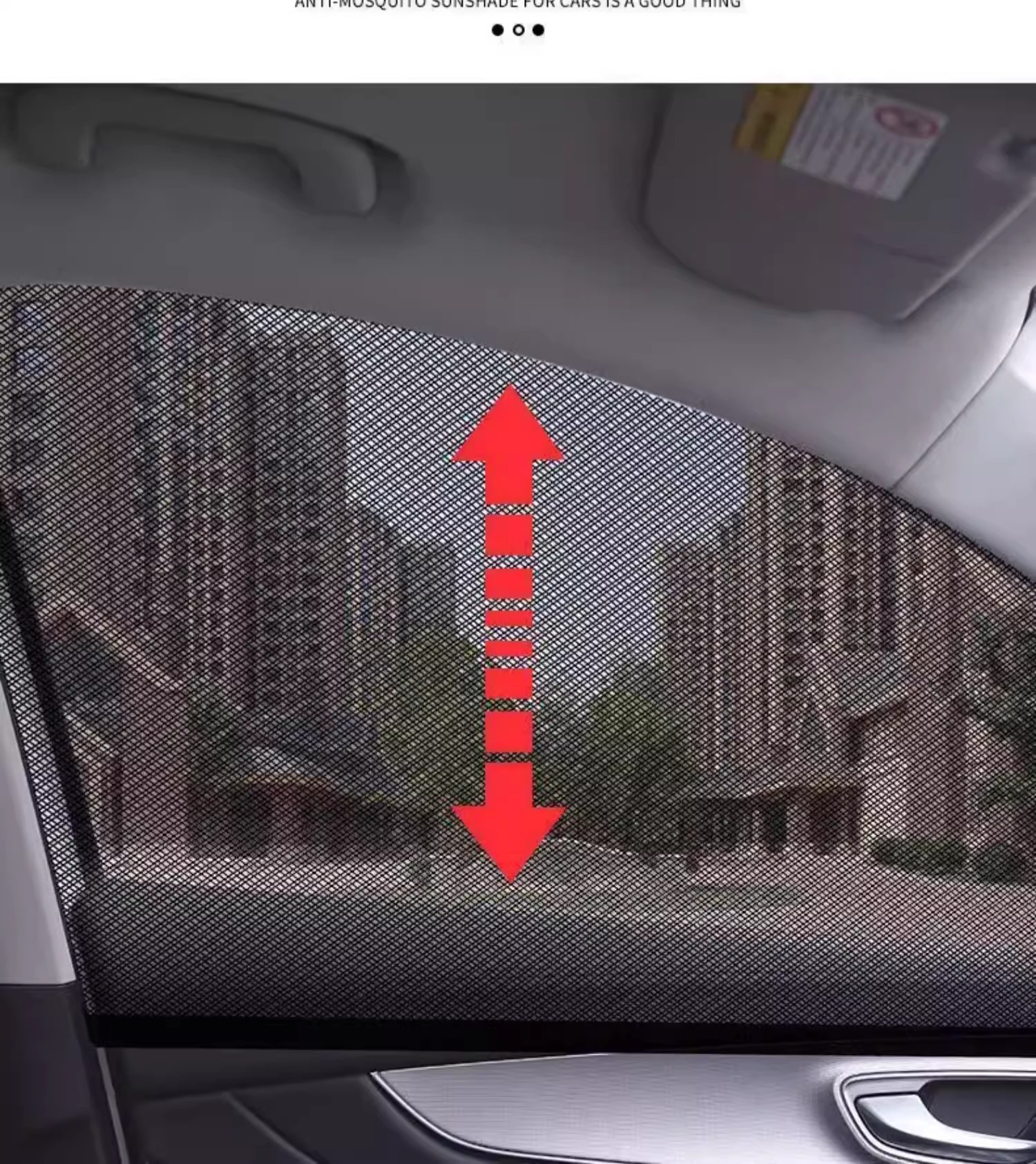 Car Mosquito Netting, Car Window Mosquito Screen, Sunshade Curtain, Car-Specific Insect-Proof Mosquito Net for Car Glass