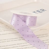 4cm purple polka dot polyester belt (minimum size 10)