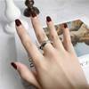 Retro ring suitable for men and women, punk style, wholesale