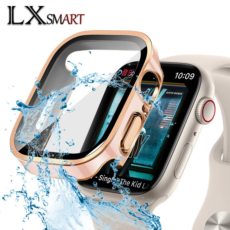 Подходит для двухцветного водонепроницаемого чехла Apple, чехла Apple Watch 11 с тиснением и двухцветным покрытием, а также водонепроницаемого чехла с интегрированной пленкой и прямым краем.