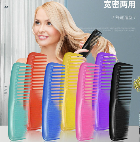 Portable Mini Colorful Plastic Comb, Cute Travel Hair Comb, Pocket Comb, Beauty Make-up Hair Tool