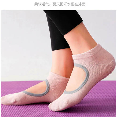 Professional Anti-Slip Summer Thin Five-Finger Yoga Socks for Sports, Fitness, Indoor Flooring, Dance, and Training