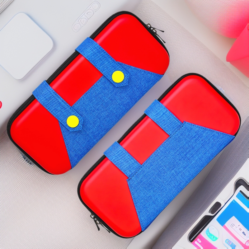 Suitable for Nintendo Ns Mario Red Large Bag Red Eva Packaging Box Red Switch2 Cosmetics Bag
