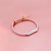 SZ059 Pink Rope 【Silver】