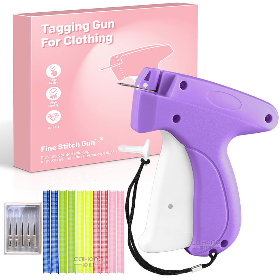 Amazon pistola de costura rápida transfronteriza STITCHY herramienta de costura de ropa mini mano colgante micro pistola de aguja