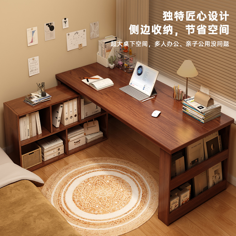 Escritorio de esquina escritorio de madera maciza escritorio de escritorio de escritorio de esquina escritorio de computadora dormitorio de niñas