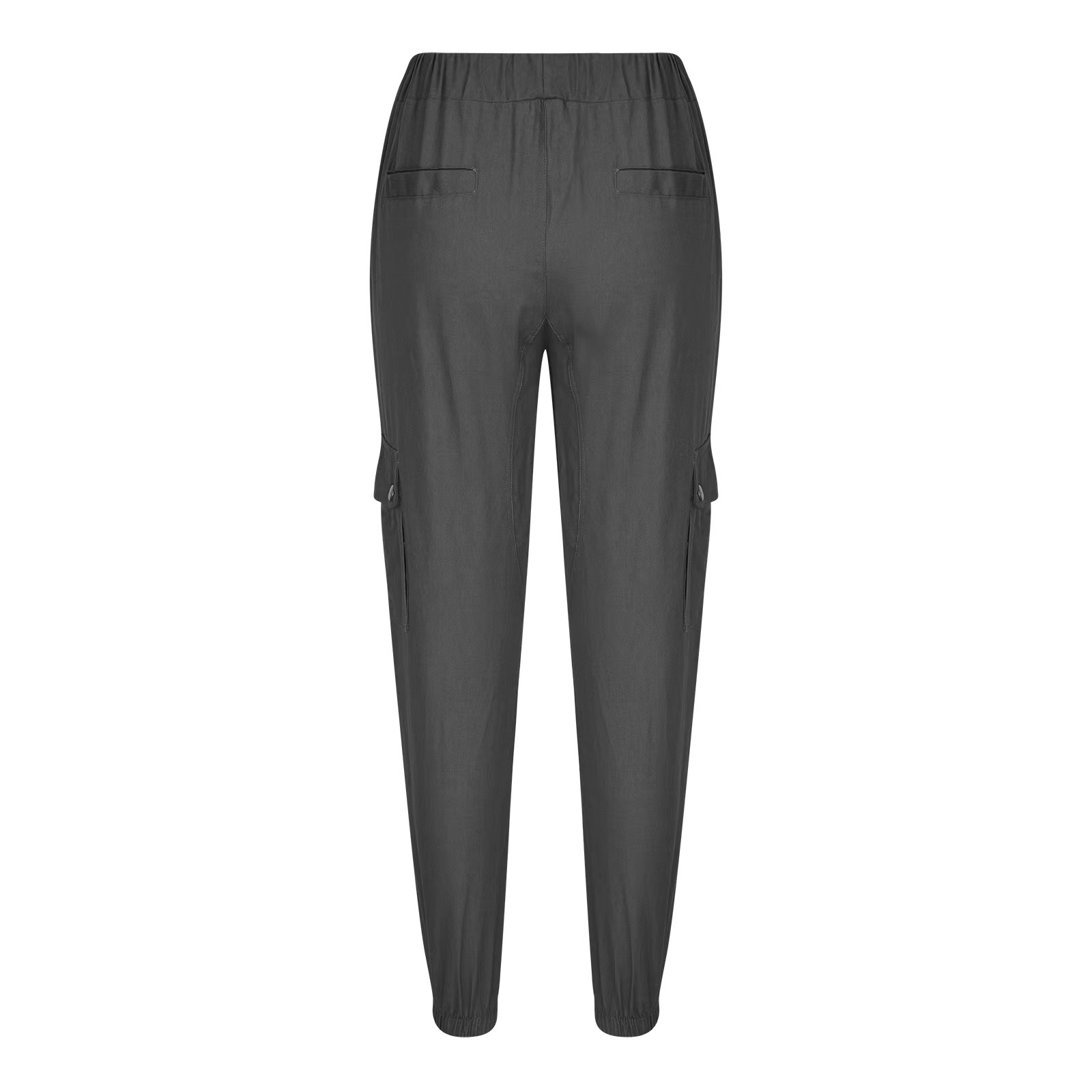 Autumn New Men's Cargo Pants Mens Overalls Multi-pockets Solid Color Pants Trousers Slim Fit Jogging_voghion.com