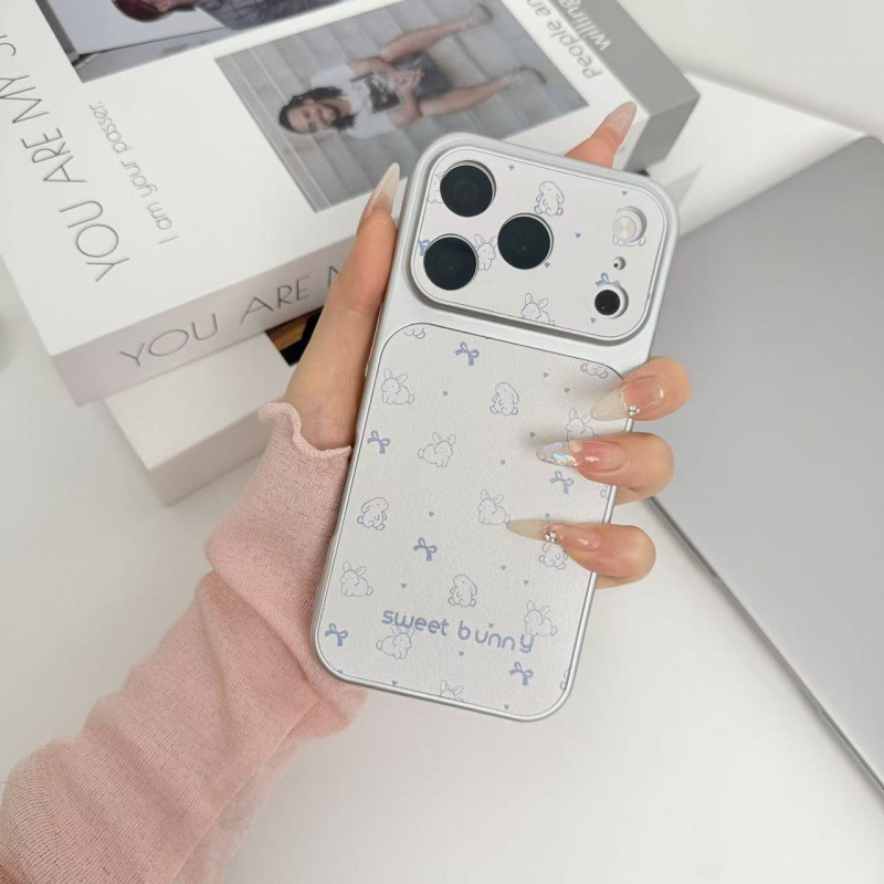 Korean-Style Line Drawing Rabbit Instant Transformation Case Suitable for iPhone 17 Pro Max Phone Case 16 Pro/15/14/13 New Model Korean-Style Line Drawing Rabbit Instant Transformation Case Suitable for iPhone 17 Pro Max Phone Case 16 Pro/15/14/13 New Model