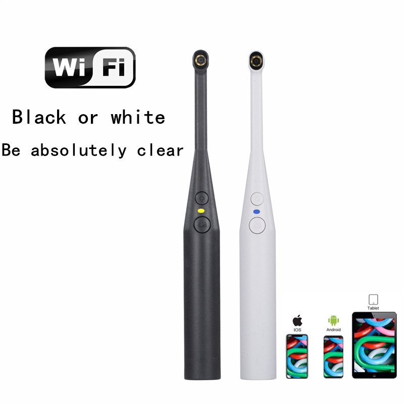 厂家供货WIFI一体口腔镜200W高清可视牙镜牙科检查家用口腔内窥镜