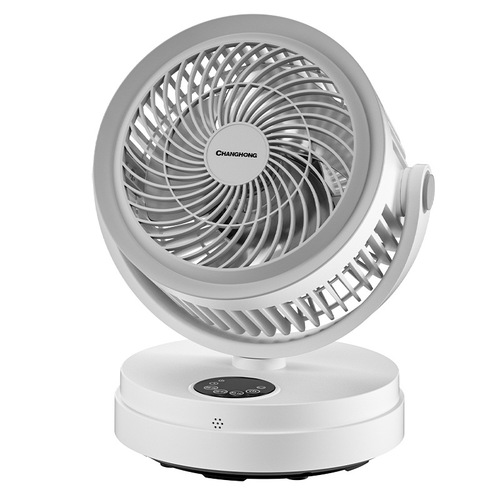 Air circulation fan turbine convection remote control timing desktop electric fan household desktop shaking head energy saving low noise
