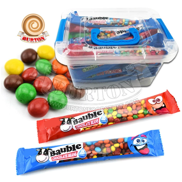 Chocolate Bean Rainbow Bean Candy Snacks Net Red Leisure Food Wholesale
