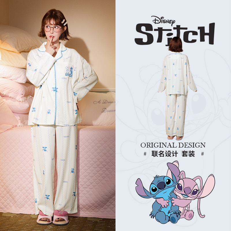 [Beneficios de liquidación] Runma Pijamas Primavera y otoño Mujeres de manga corta Verano Algodón Coral Velvet Hombres Manga larga Seda Pareja Invierno