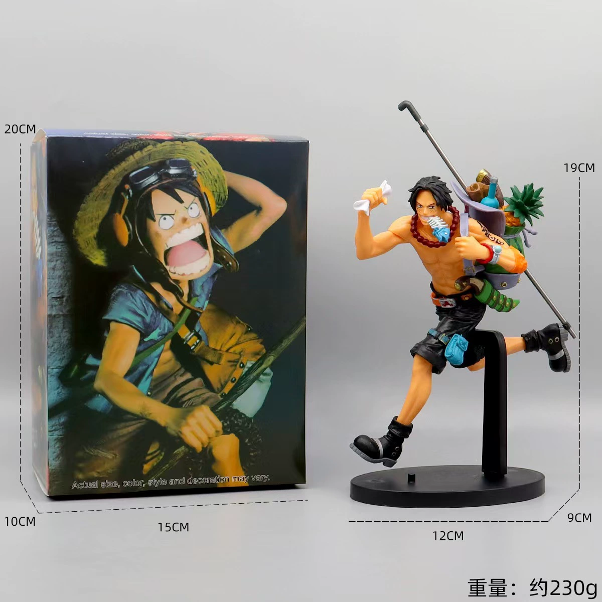 Фигура (One Piece) Кимоно-битва Луфи — ручная коллекционная вещь, несколько вариантов персонажей, 0.45 кг
