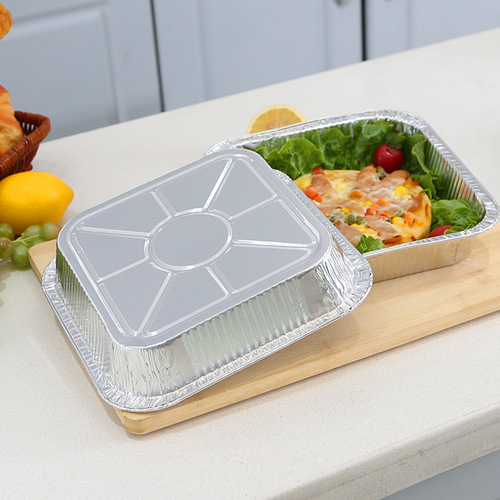 Zhenxing aluminum foil tray air fryer special tin foil tray household oil-absorbing paper oven baking tray food barbecue tray