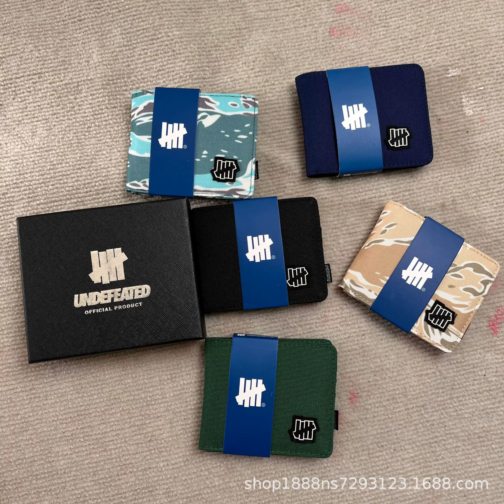 Short camouflage wallet, card holder, bag