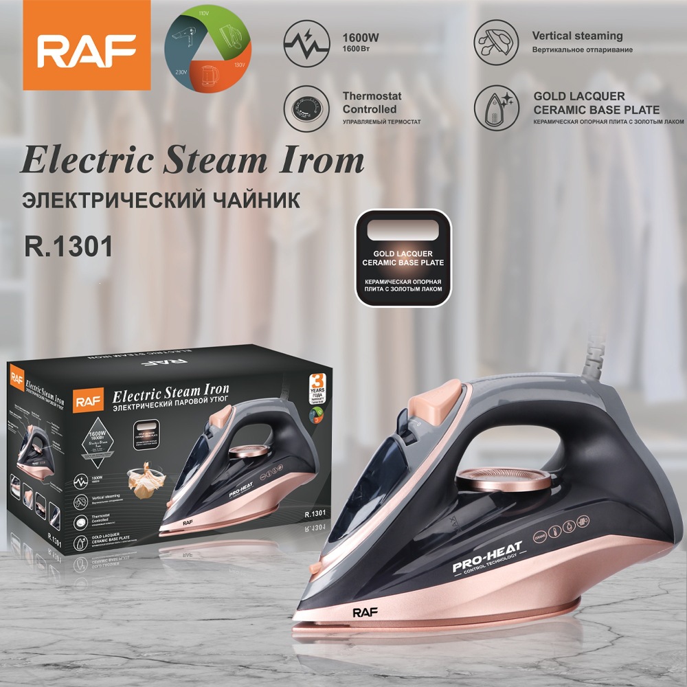 RAF planchas eléctricas portátiles transfronterizas pequeñas planchas portátiles de vapor domésticas planchadoras portátiles image 1
