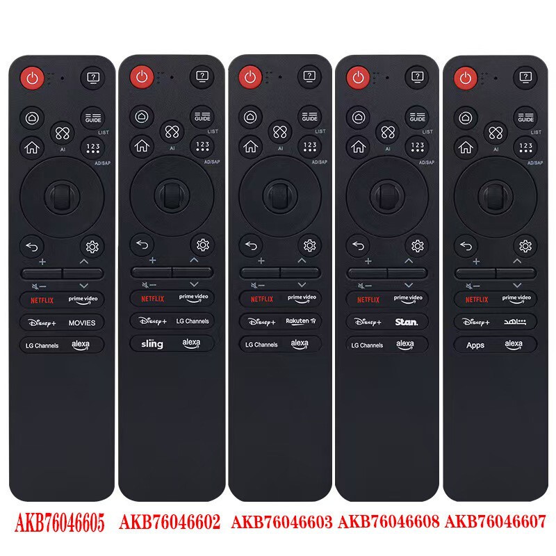 Suitable for Lg Mr25 Bluetooth Voice Tv Remote Control Mr25Ga Akb76046602 6603 6606 Suitable for Lg Mr25 Bluetooth Voice Tv Remote Control Mr25Ga Akb76046602 6603 6606