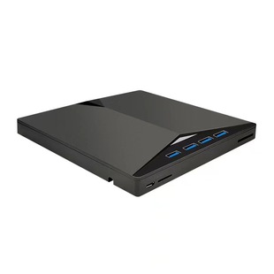 Multi-function external optical drive DVD burner 7-in -1 USB3.0/Type-c can be extended by external U disk card