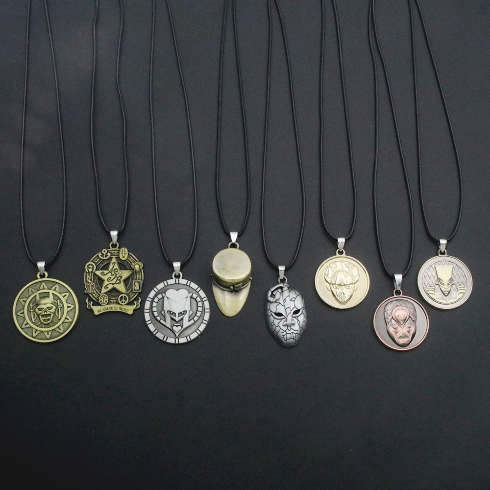 JOJO's Bizarre Adventure Pendant Jojo Stand-in Arrow Jotaro Kujo Hat Crazy Diamond Keychain
