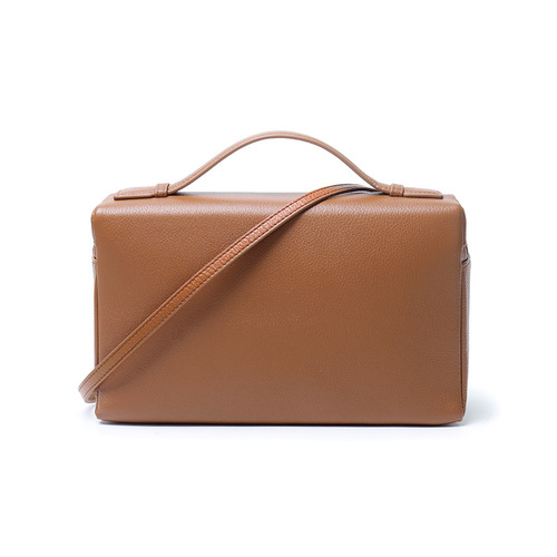 头层牛皮LP19LP27饭盒包gigi同款真皮时尚手拎女包单肩包斜跨包