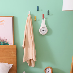 Creative Nordic Style Hook Wall-Mounted Adhesive J-Hook Door Hang Garment Hook No-Drill Coat Hook