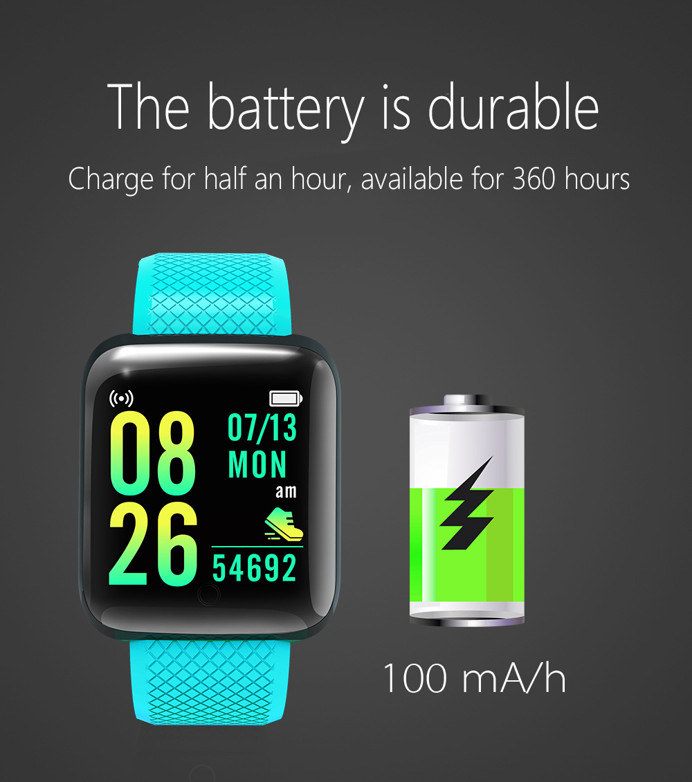 Smart Bracelet With Colour Screen And Information Reminder_voghion.com