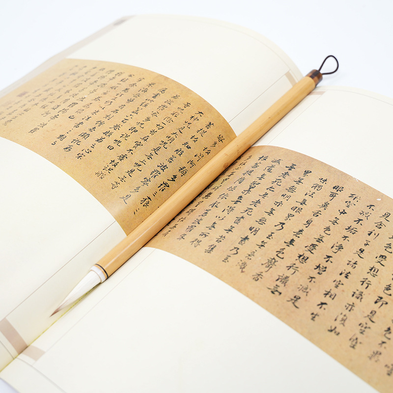 批發成人進階款狼羊兼毫毛筆大中小號初學者培訓班楷書書法練習筆