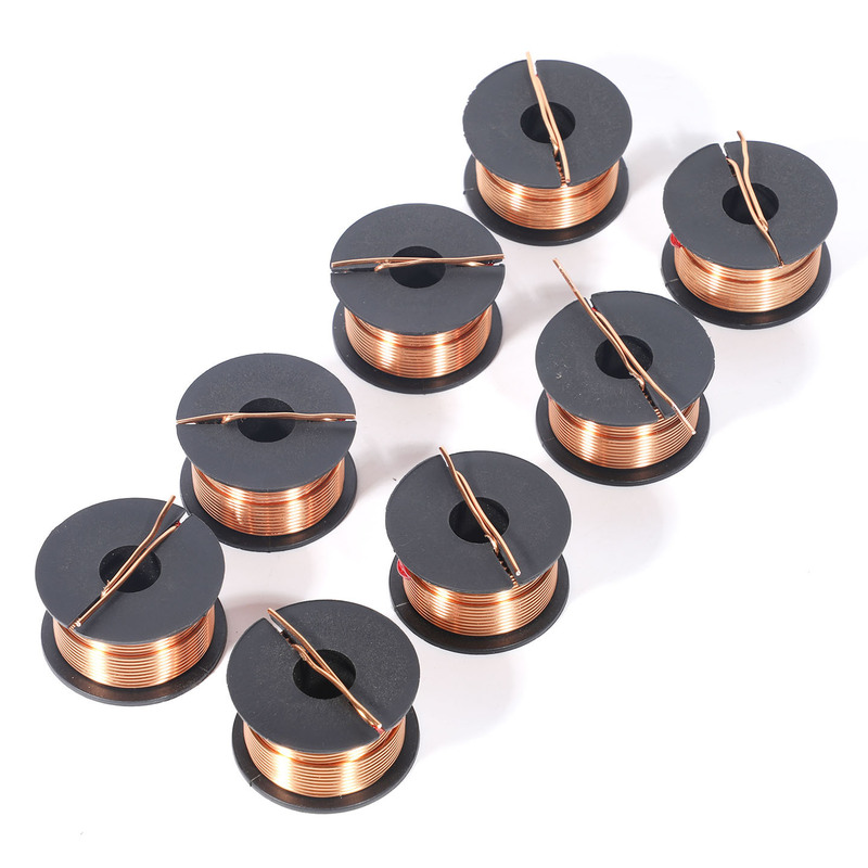 Air Core Oxygen Free Copper 1.2mm Inductance Coil Audio Frequency Divider Accessories Pure Copper Speaker Divider Inductance Coil