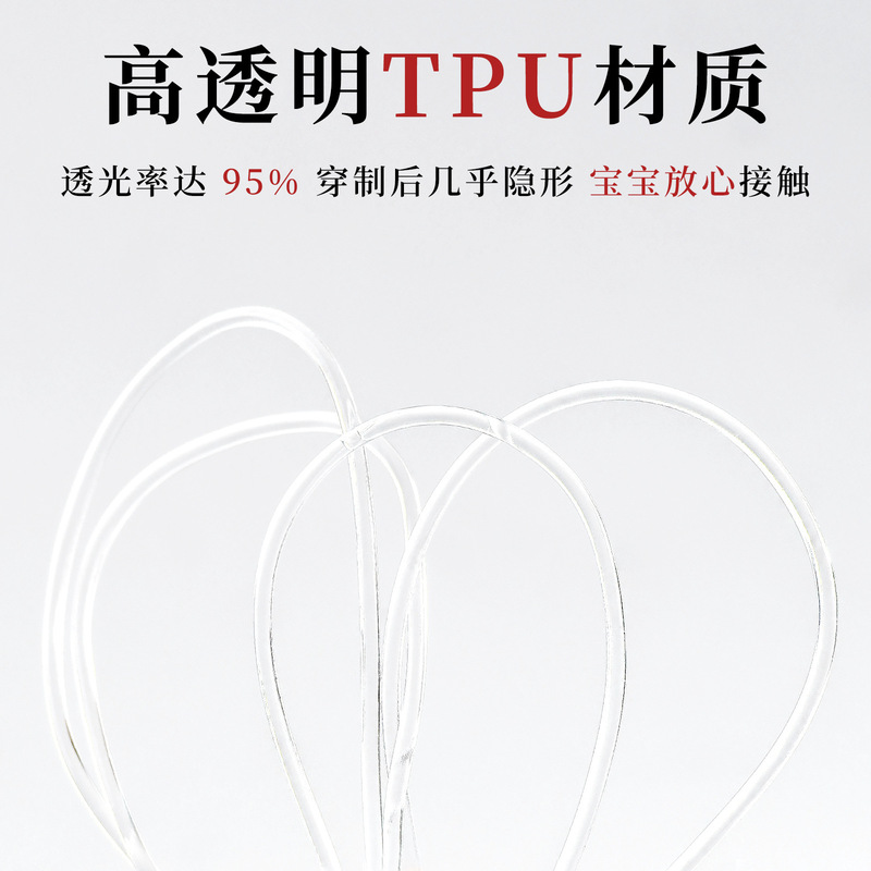韩国高品质透明水晶弹力线彩色高端文玩弹力绳DIY穿串珠项链线材|undefined