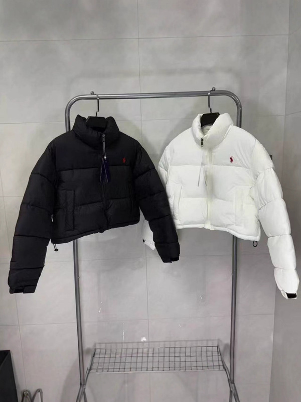 跨境外贸小红马高腰棉服短款蓬松加厚保暖冬季女士外套厚款棉服|undefined