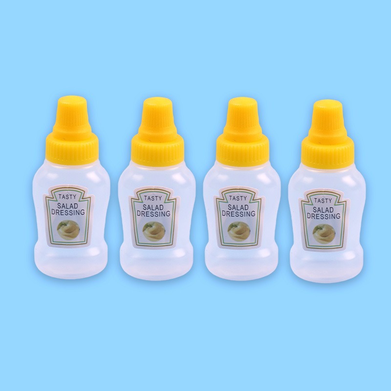 Prekogranična mala mala boca za umak Medena salata Soja umak Boca za stiskanje Boca za stiskanje Prijenosna boca za dodatno punjenje umaka_voghion.com