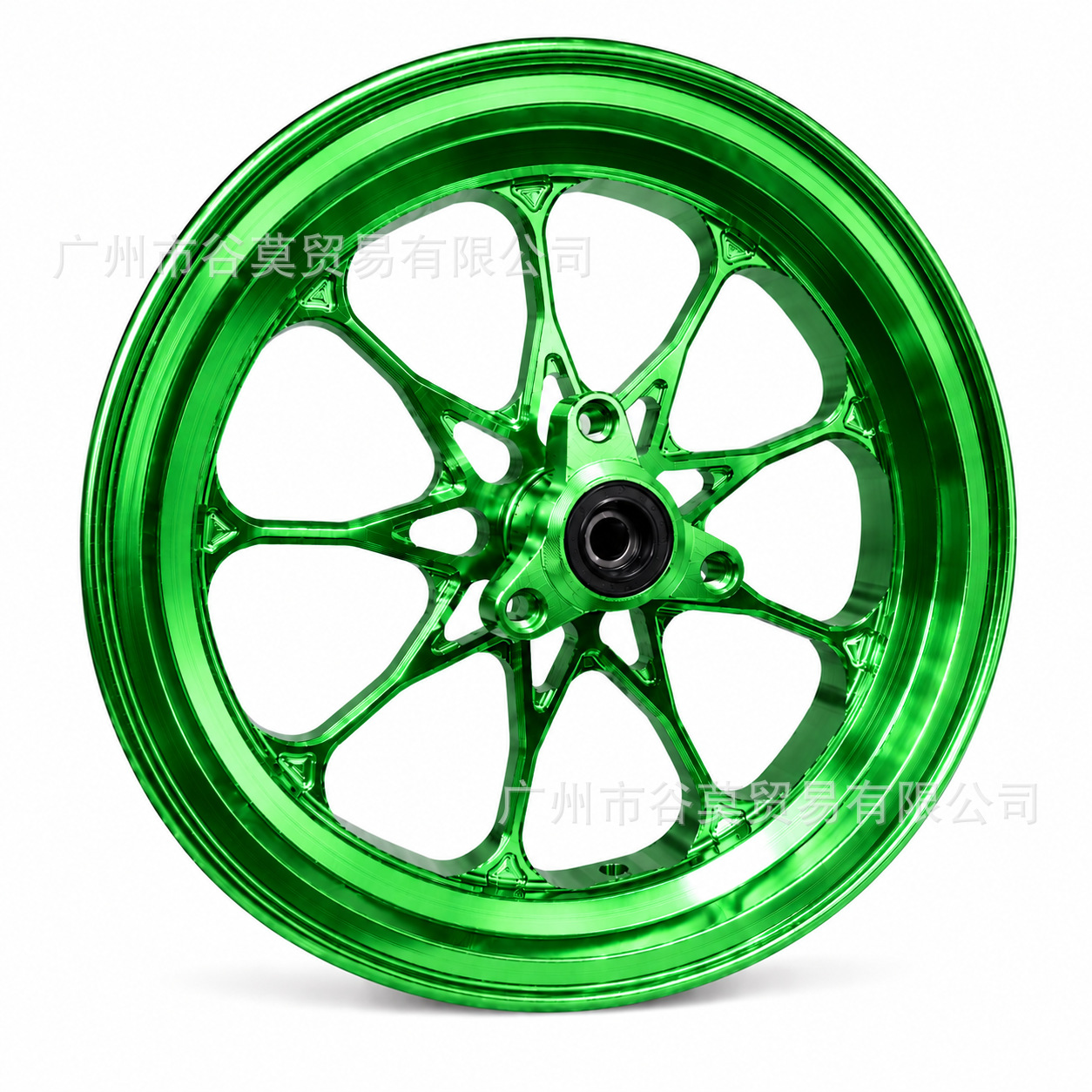 Electric Bicycle and Electric Motorcycle Modification Parts 10inch 12inch Aluminum Alloy Front Hub Aluminum Alloy Modified Hub