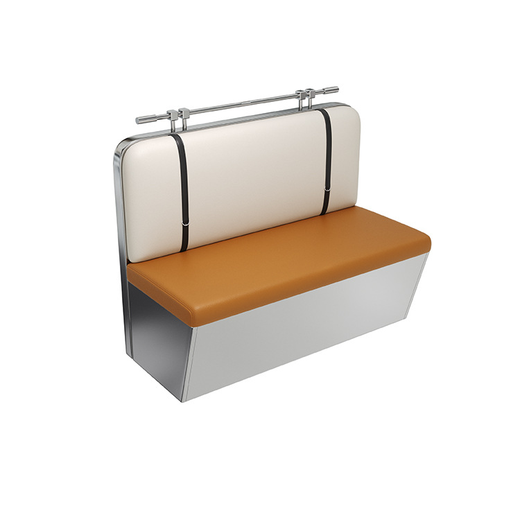 Foshan sofá de acero inoxidable asiento tarjeta mesa y silla restaurante de pescado asado estilo industrial comercial restaurante occidental Hotpot tienda de mesa y silla de barbacoa grupo