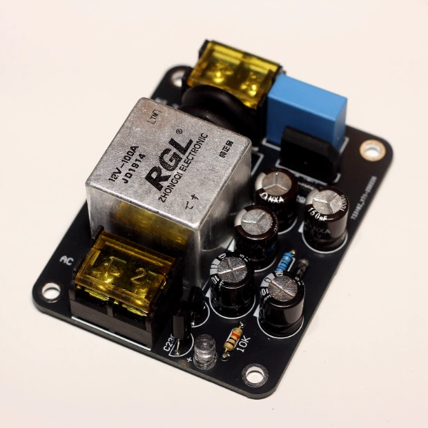 Плата мягкого пуска источника питания, высокомощное реле высокого тока 100 А, подходящее для продвижения усилителя мощности класса А